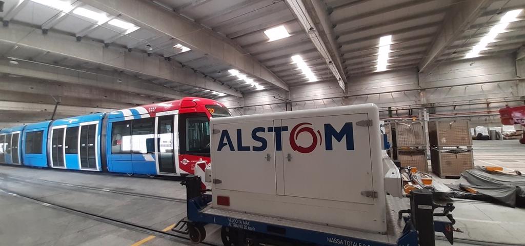 Η Alstom υπέγραψε τη σύμβαση για την Γραμμή 4  Η Alstom υπέγραψε τη σύμβαση για την Γραμμή 4